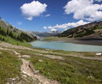 Helm Lake near the junction to Panorama Ridge in Garibaldi Provincial Park
