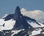 Black Tusk in the distance as spotted from the High Note Trail