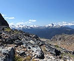 Symphony Lake along the High Note Trail in Whistler, BC