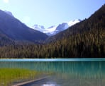 The short walk to Lower Joffre Lake and the incredible view