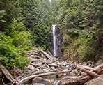 Norvan Falls in Lynn Headwaters Regional Park