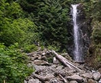 Norvan Falls in Lynn Headwaters