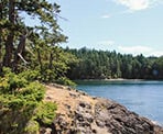 A view of the water from Roesland