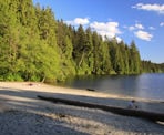 White Pine Beach at Sasamat Lake