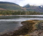A view of the rapids near Skookumchuck Narrows, taken from Roland Point
