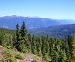 A view from the Valley Lookout, just off the Flank Trail North