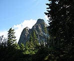 View of the Lions from the Binkert Trail