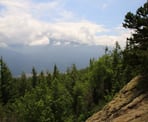 A view looking east from the area near the top of Vedder Mountain in Chilliwack