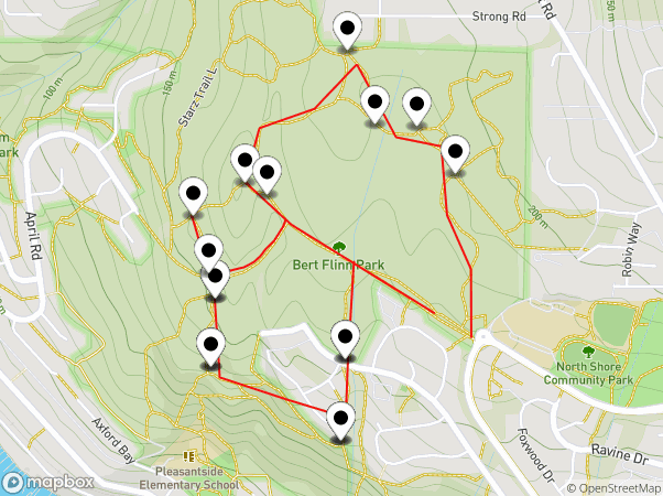 Bert Flinn Park Map