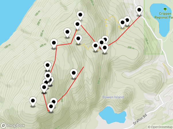 Mount Gardner Map