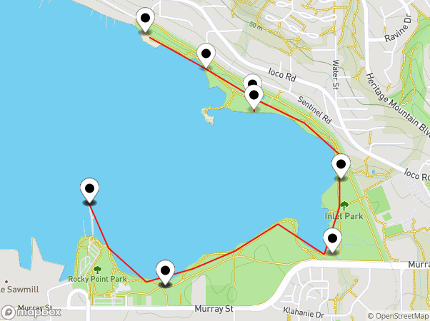 Shoreline Trail Map
