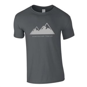 Vancouver Trails Men's T-Shirt Charcoal