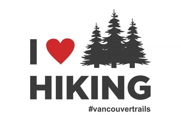 I Love Hiking Trees