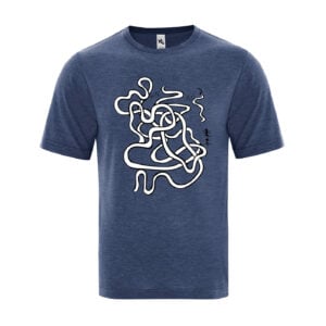 Wandering Trail T-Shirt Navy Blue